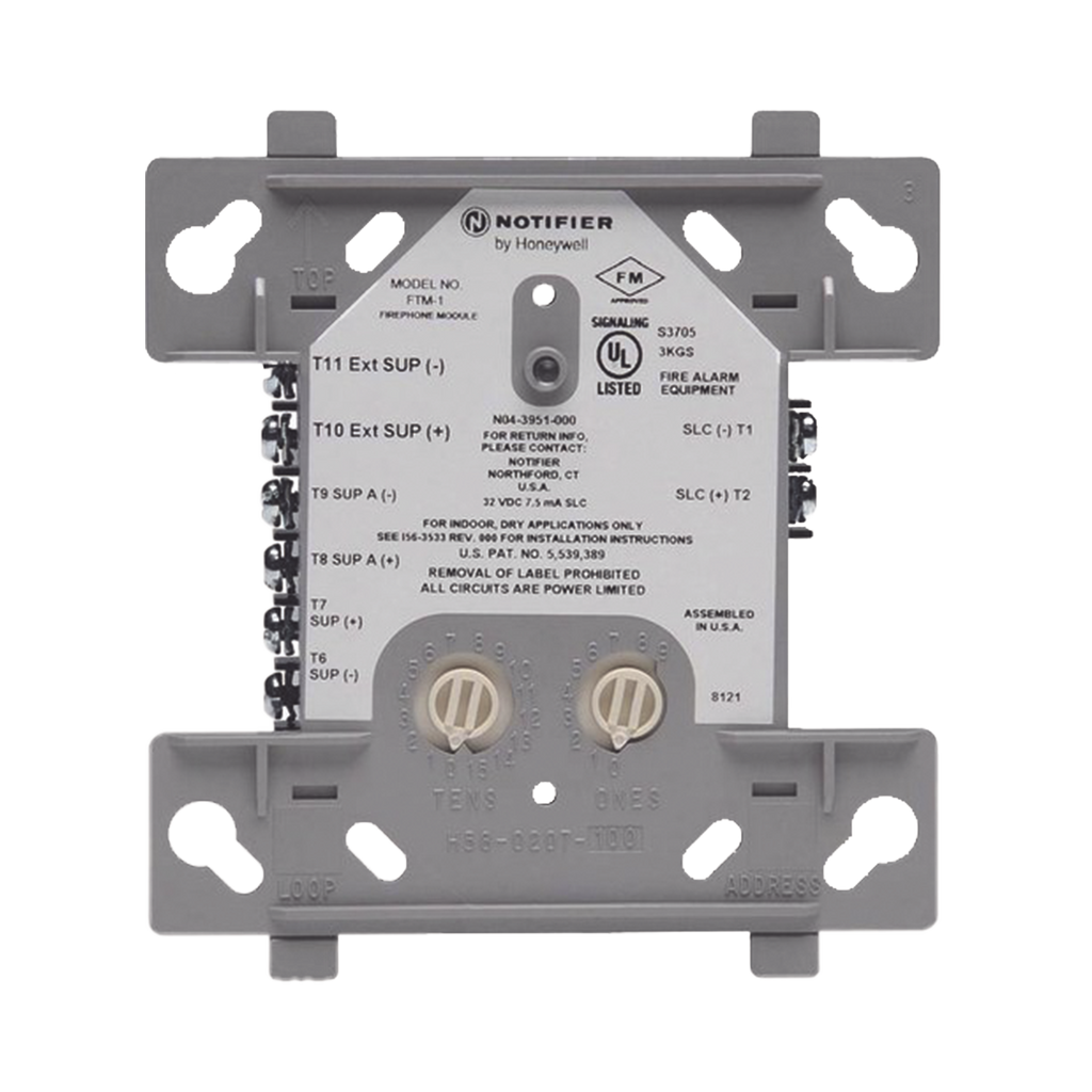 Módulo De Control De Teléfono Contra Incendios / Direccionable / Tecnología FlashScan® de NOTIFIER