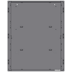 Gabinete de 2 Niveles / para Panel N16X / Serie INSPIRE de NOTIFIER / Color Negro