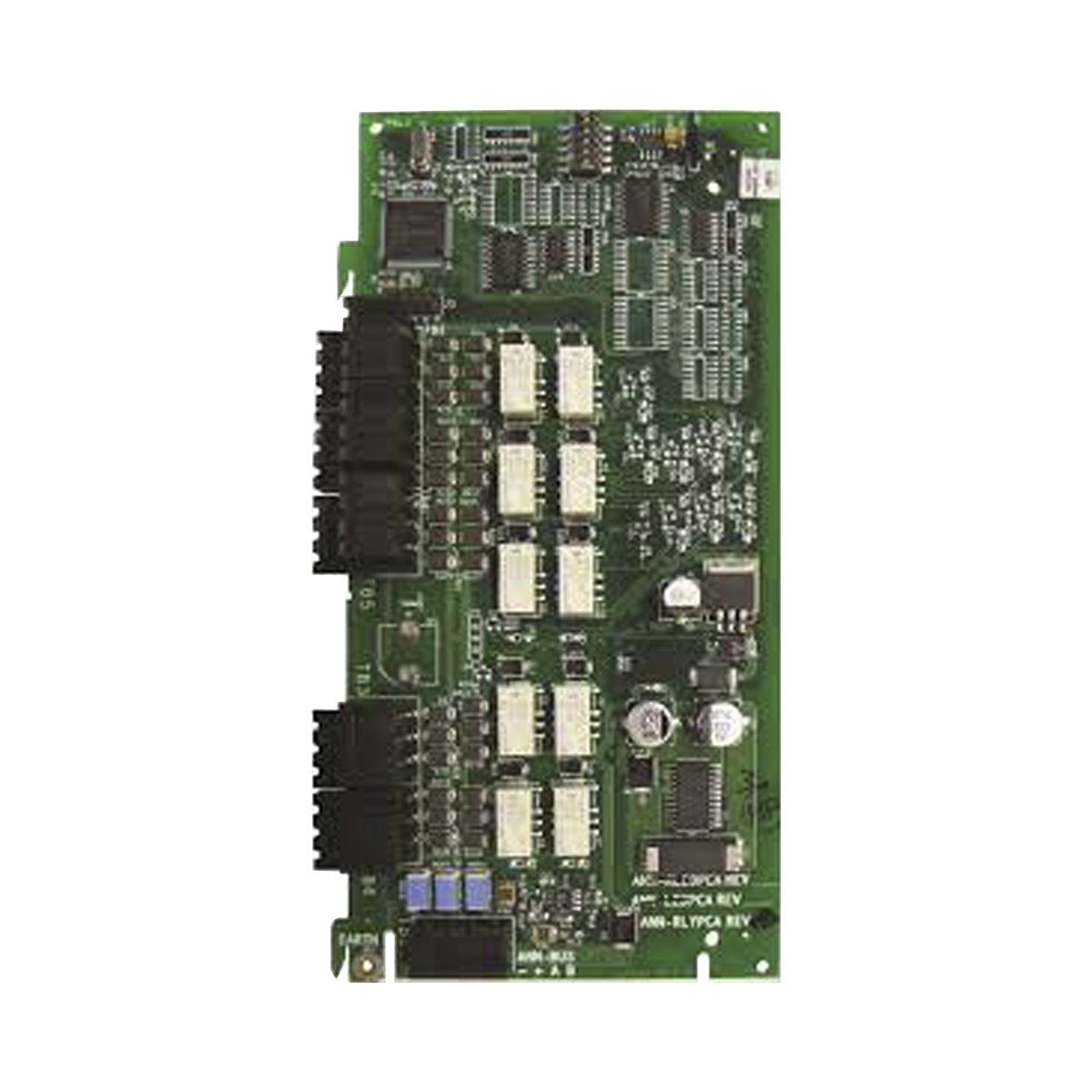 Gabinete de 2 Niveles / para Panel N16X / Serie INSPIRE de NOTIFIER / Color Negro