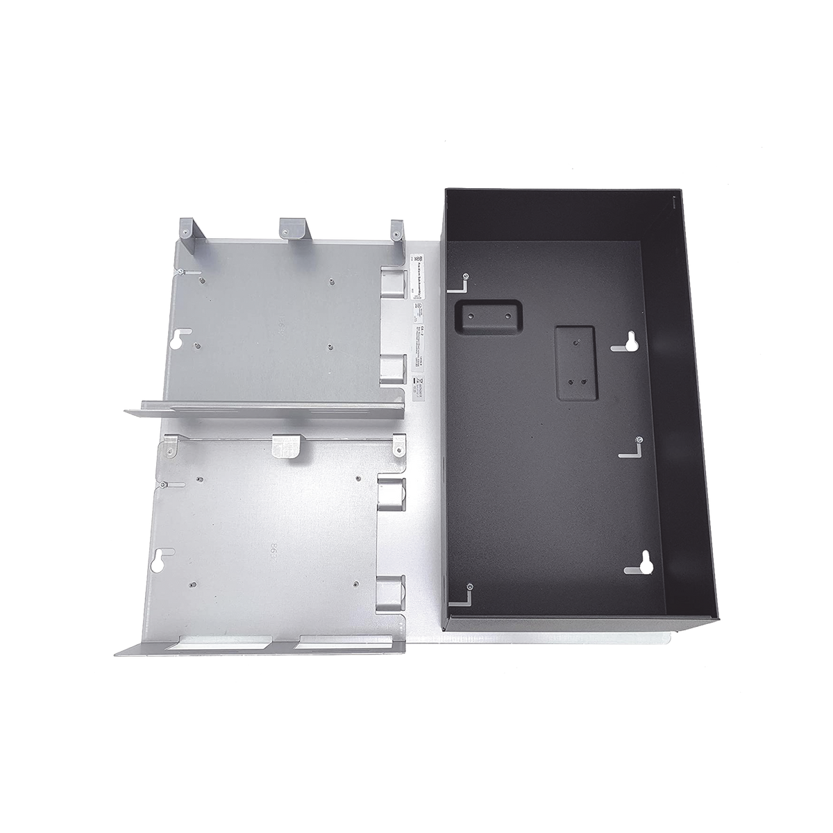 Gabinete para fuente de alimentación AMPS-24 y baterías de respaldo / Soporta 4 Baterías de 55 AH o 2 de 100 AH / Color Negro / NOTIFIER