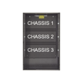 Gabinete De 3 Nivels / Serie EQ de NOTIFIER / Color Negro