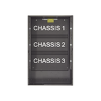 Gabinete De 3 Nivels / Serie EQ de NOTIFIER / Color Negro