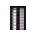 Gabinete de 3 Niveles / para Paneles NOTIFIER / Color Negro