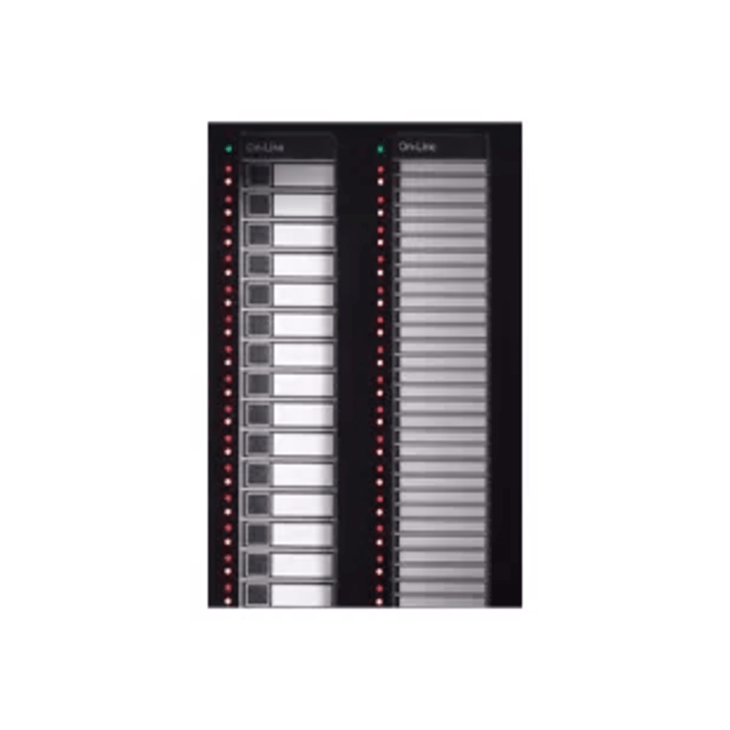 Gabinete de 3 Niveles / para Paneles NOTIFIER / Color Negro