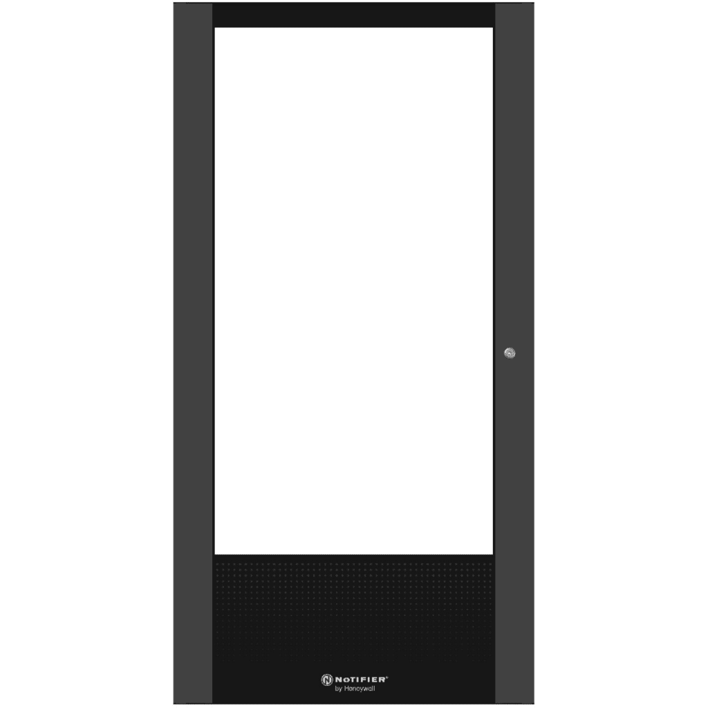 Puerta para Gabinete de 4 Niveles / para Panel N16X / Serie INSPIRE de NOTIFIER / Color Negro