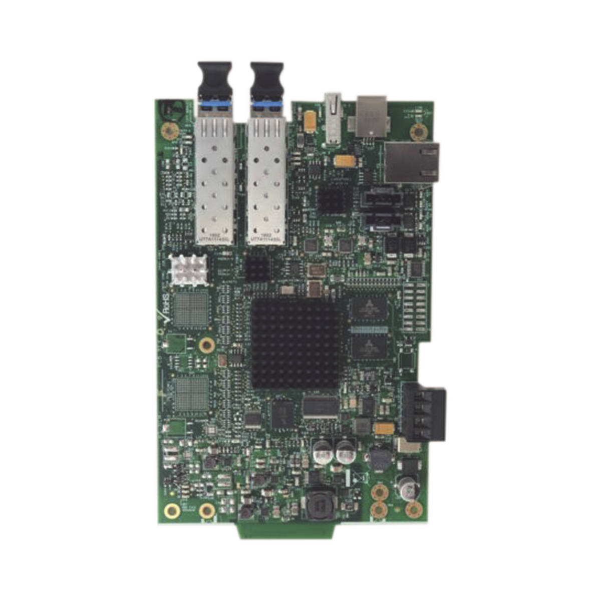 Módulo de Comunicación para Red de Alta Velocidad / Interfaz de Cable de Cobre y Fibra Óptica Multimodo / para Paneles NOTIFIER Serie ONYX / Compatible con NOTI•FIRE•NET
